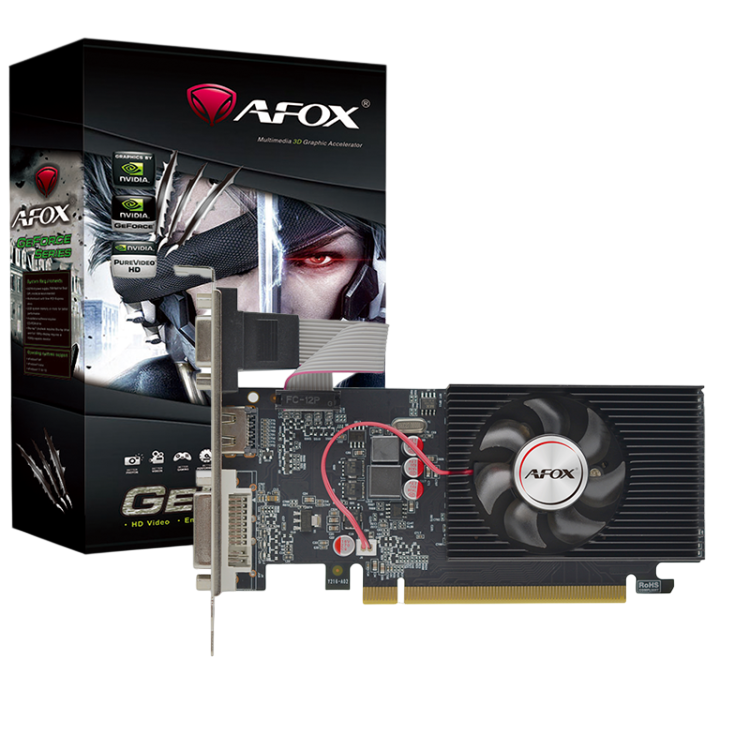 Видеокарта AFox (AF220-1024D3L2) GeForce GT 220 1GB Low Profile