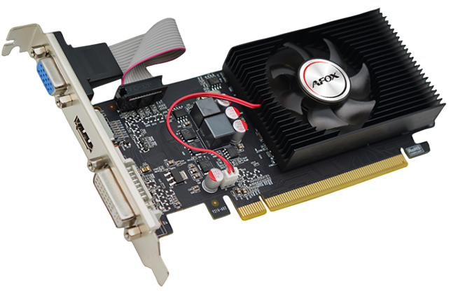 Видеокарта AFox (AF220-1024D3L2) GeForce GT 220 1GB Low Profile