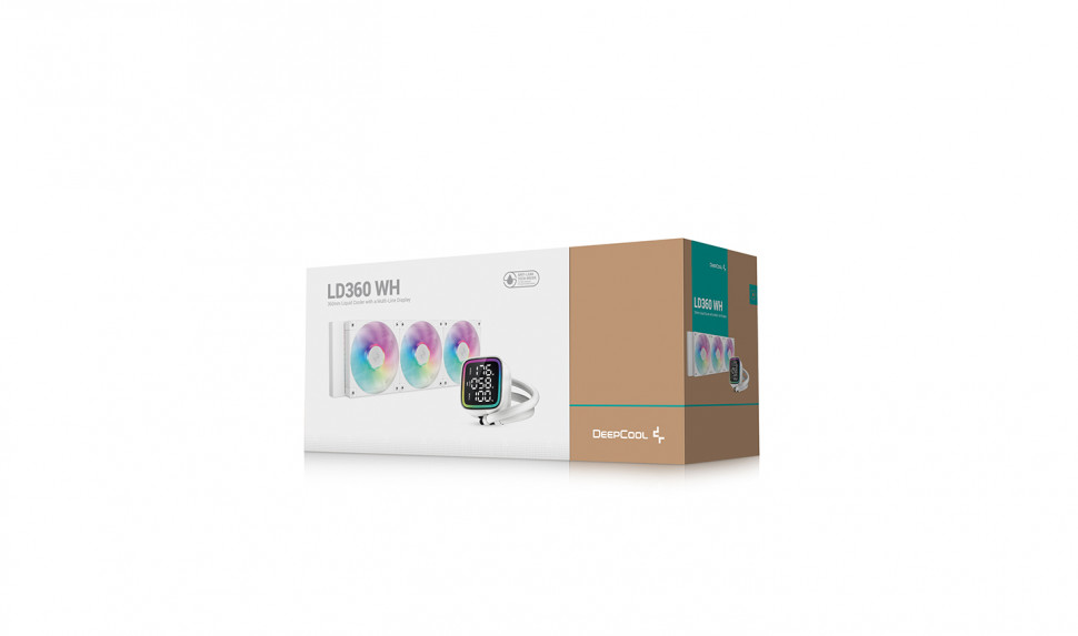 Система жидкостного охлаждения для процессора Deepcool LD360 White (R-LD360-WHDMMN-G-1)