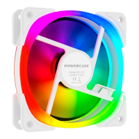 Вентилятор для корпуса Powercase (CM21-14W ARGB) White