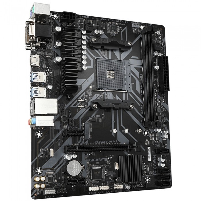 Материнская плата GIGABYTE B450M S2H V2