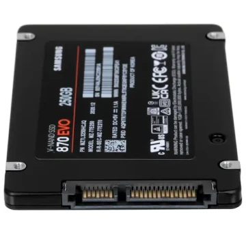 Твердотельный накопитель Samsung 250 Gb 870 EVO (MZ-77E250BW)