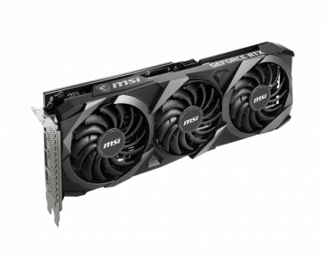 Видеокарта MSI (RTX 3060 VENTUS 3X 12G OC) GeForce RTX 3060 12GB VENTUS 3X OC LHR