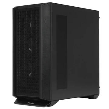 Компьютерный корпус 1STPLAYER PROSTATION 8 MAX Black (PS8MX-BK-4F)