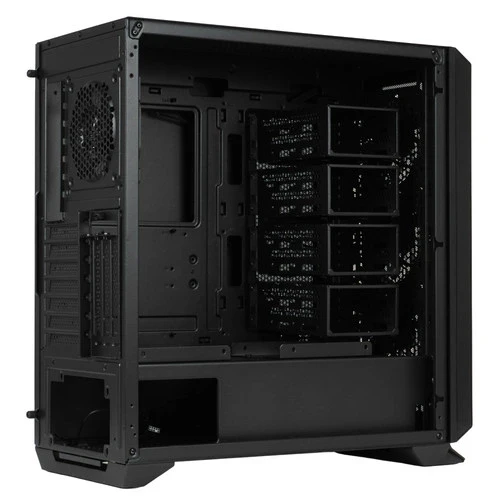 Компьютерный корпус 1STPLAYER PROSTATION 8 MAX Black (PS8MX-BK-4F)