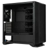 Компьютерный корпус 1STPLAYER PROSTATION 8 MAX Black (PS8MX-BK-4F)