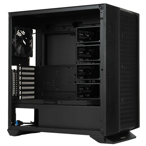 Компьютерный корпус 1STPLAYER PROSTATION 8 MAX Black (PS8MX-BK-4F)