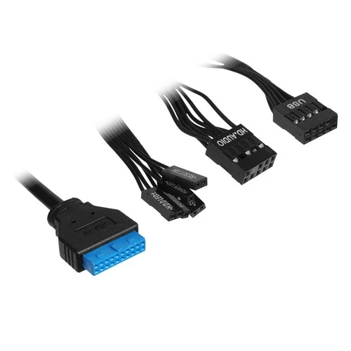 Компьютерный корпус 1STPLAYER PROSTATION 8 MAX Black (PS8MX-BK-4F)
