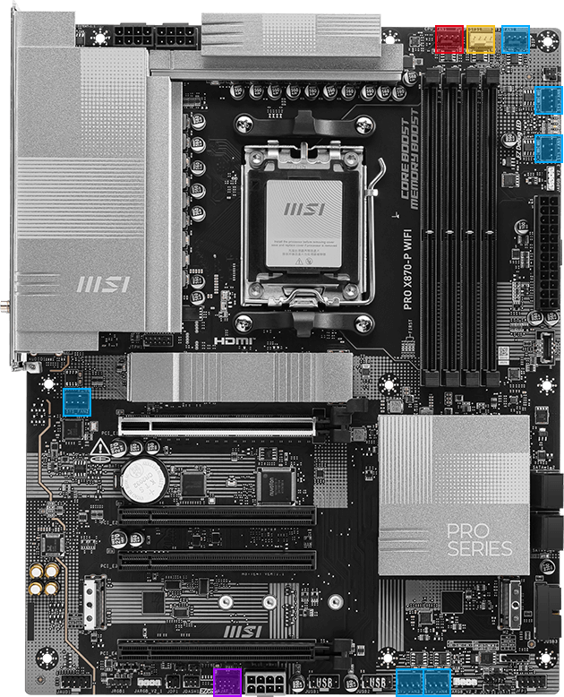 Материнская плата MSI PRO X870E-P WIFI