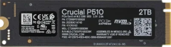 Твердотельный накопитель CRUCIAL 2000 Gb P510 (CT2000P510SSD8)