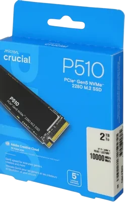 Твердотельный накопитель CRUCIAL 2000 Gb P510 (CT2000P510SSD8)