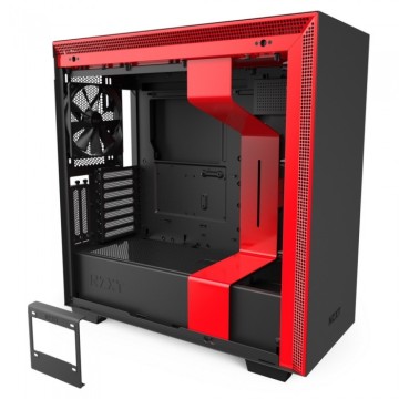 Компьютерный корпус NZXT H710i Black/Red CA-H710i-BR