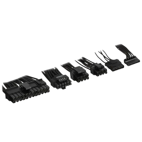 Блок питания 1STPLAYER 850W ACK GOLD  Black (HA-850BA2-BK) 16 Pin (PCIe 5.0 Connector Cable Details)