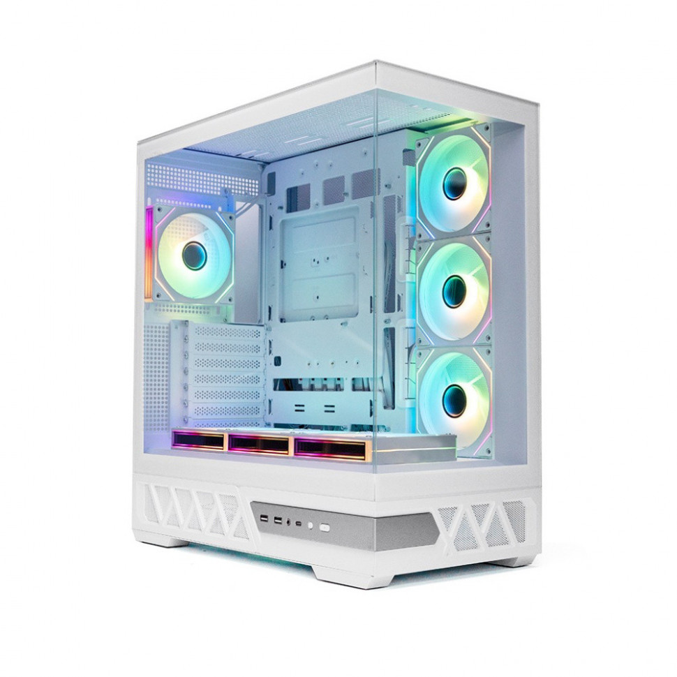 Компьютерный корпус XASTRA Q700 7ARGB-C10-UC White (Q700-7FM12A-C10-UC-WH)