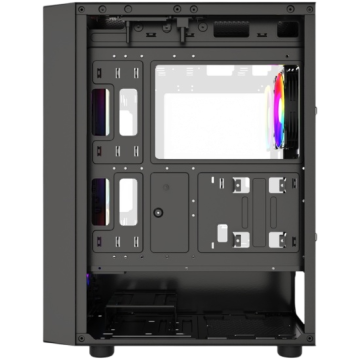 Компьютерный корпус Powercase Mistral EA19 TG ARGB Black (CMAEA19-A4)
