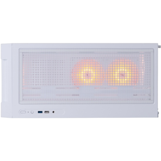 Компьютерный корпус 1STPLAYER AU6 ARGB White (AU6-WH-2FA7-14-W-2FA7R-W-1FA7-W)