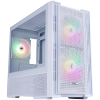Компьютерный корпус 1STPLAYER AU6 ARGB White (AU6-WH-2FA7-14-W-2FA7R-W-1FA7-W)