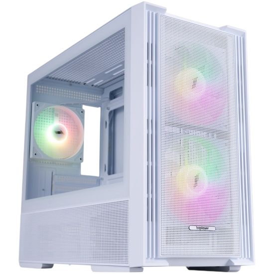 Компьютерный корпус 1STPLAYER AU6 ARGB White (AU6-WH-2FA7-14-W-2FA7R-W-1FA7-W)