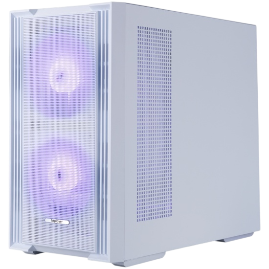 Компьютерный корпус 1STPLAYER AU6 ARGB White (AU6-WH-2FA7-14-W-2FA7R-W-1FA7-W)