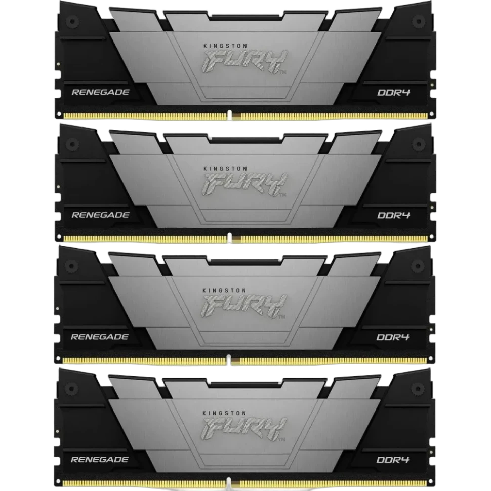 Оперативная память 32 Gb 3200 MHz Kingston FURY Renegade Black/Gray (KF432C16RB2K4/32)