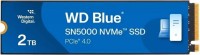 Твердотельный накопитель Western Digital 2000 Gb SN5000 Blue (WDBS3F0020BNC-WRSN)