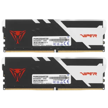 Оперативная память 32 Gb 6400 MHz PATRIOT VIPER VENOM RGB (PVVR532G640C32K)