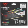 Оперативная память 32 Gb 6400 MHz PATRIOT VIPER VENOM RGB (PVVR532G640C32K)