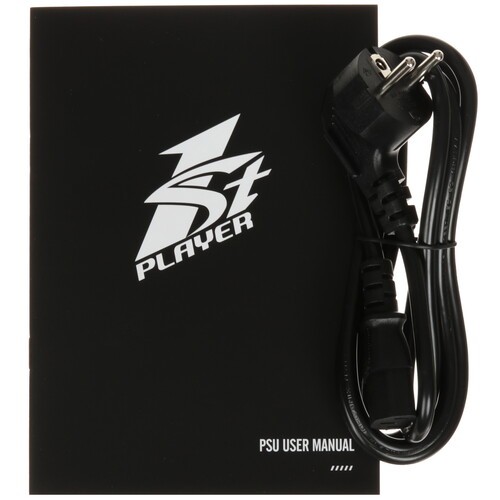 Блок питания 1STPLAYER 500W DK PREMIUM Black (PS-500AX)