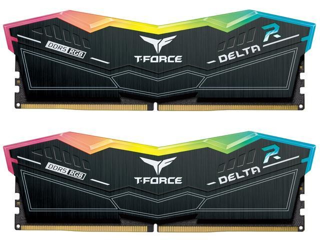 Оперативная память 96 Gb 6800 MHz Team Group T-FORCE DELTA RGB Black (FF3D596G6800HC36DDC01)