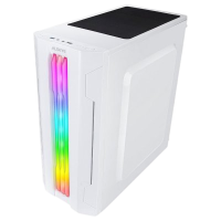 Компьютерный корпус ALSEYE Auro ARGB TG White ((AURA) 3.0-W)