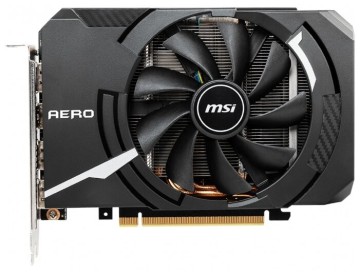 Видеокарта MSI (RTX 2060 AERO ITX 6G OC) GeForce RTX 2060 1710MHz PCI-E 3.0 6144MB 14000MHz 192 bit 3xDisplayPort HDMI HDCP AERO ITX OC