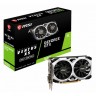 Видеокарта MSI (GTX 1650 D6 VENTUS XS OCV1) GeForce GTX 1650 1620MHz PCI-E 3.0 4096MB 12000MHz 128 bit DVI HDMI DisplayPort HDCP VENTUS XS OCV1