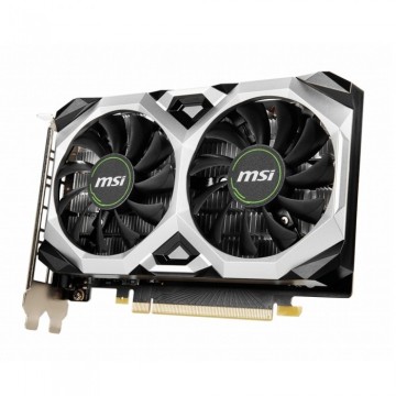 Видеокарта MSI (GTX 1650 D6 VENTUS XS OCV1) GeForce GTX 1650 1620MHz PCI-E 3.0 4096MB 12000MHz 128 bit DVI HDMI DisplayPort HDCP VENTUS XS OCV1