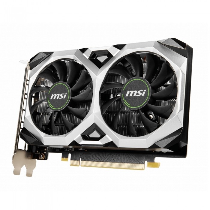Видеокарта MSI (GTX 1650 D6 VENTUS XS OCV1) GeForce GTX 1650 1620MHz PCI-E 3.0 4096MB 12000MHz 128 bit DVI HDMI DisplayPort HDCP VENTUS XS OCV1