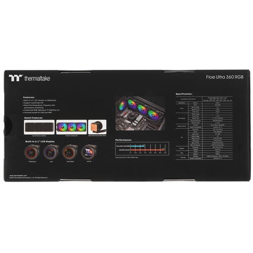 Система жидкостного охлаждения для процессора Thermaltake Floe Ultra 360 All-In-One RGB CL-W350-PL12SW-A
