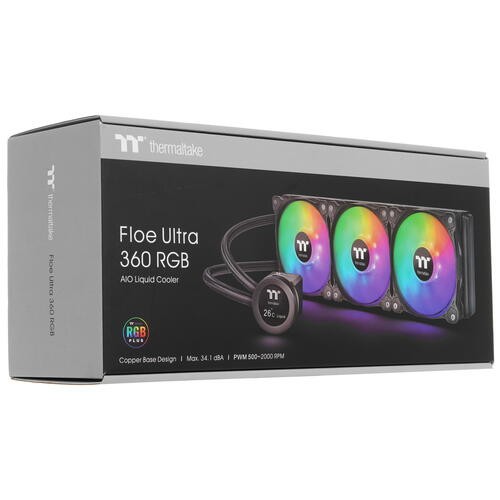 Система жидкостного охлаждения для процессора Thermaltake Floe Ultra 360 All-In-One RGB CL-W350-PL12SW-A
