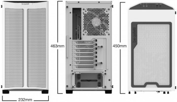 Компьютерный корпус Be Quiet! PURE BASE 500 DX White (BGW38)