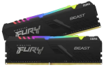 Оперативная память 32 Gb 3200 MHz Kingston FURY Beast RGB XMP Black (KF432C16BB12AK2/32)