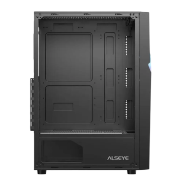 Компьютерный корпус ALSEYE TG Black (305-3/B)