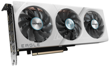 Видеокарта Gigabyte (GV-N406TEAGLEOC ICE-8GD) GeForce RTX 4060 Ti 8GB EAGLE OC ICE