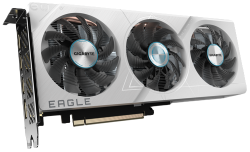 Видеокарта Gigabyte (GV-N406TEAGLEOC ICE-8GD) GeForce RTX 4060 Ti 8GB EAGLE OC ICE