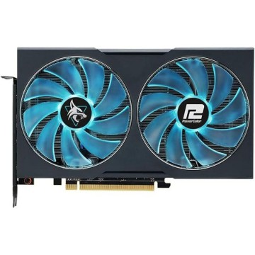 Видеокарта PowerColor (RX 7600 XT 16G-L/OC) Radeon RX 7600 XT 16GB Hellhound