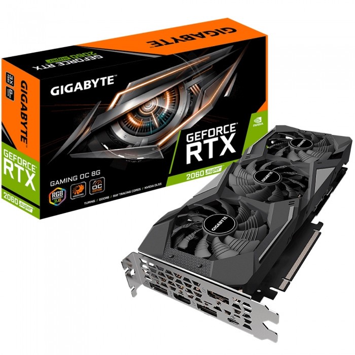 Видеокарта GIGABYTE (GV-N206SGAMING-8GD) GeForce RTX 2060 Super 8GB GAMING