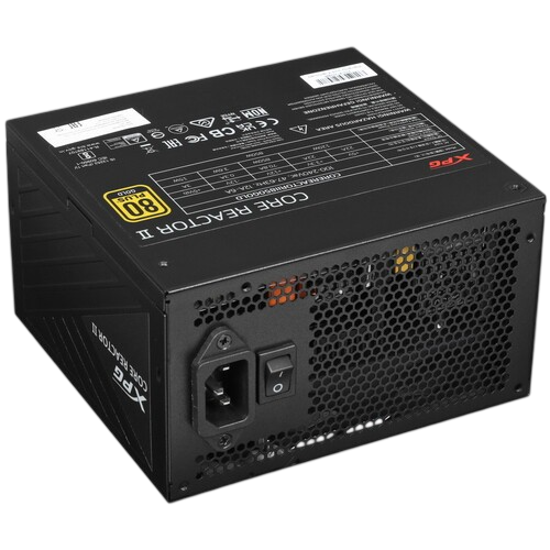 Блок питания ADATA XPG 850W CORE REACTOR II Black (COREREACTORII850G-BKCEU) (PCIe 5.0 Connector Cable Details)