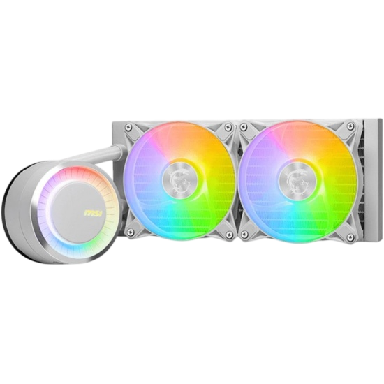 Система жидкостного охлаждения для процессора MSI MAG CORELIQUID E240 ARGB White (306-7ZW5E27-C24)