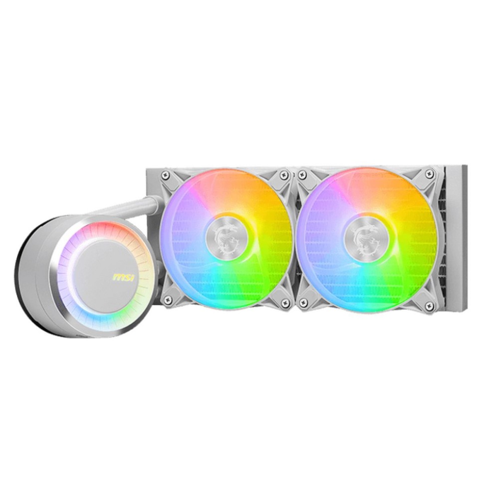 Система жидкостного охлаждения для процессора MSI MAG CORELIQUID E240 ARGB White (306-7ZW5E27-C24)