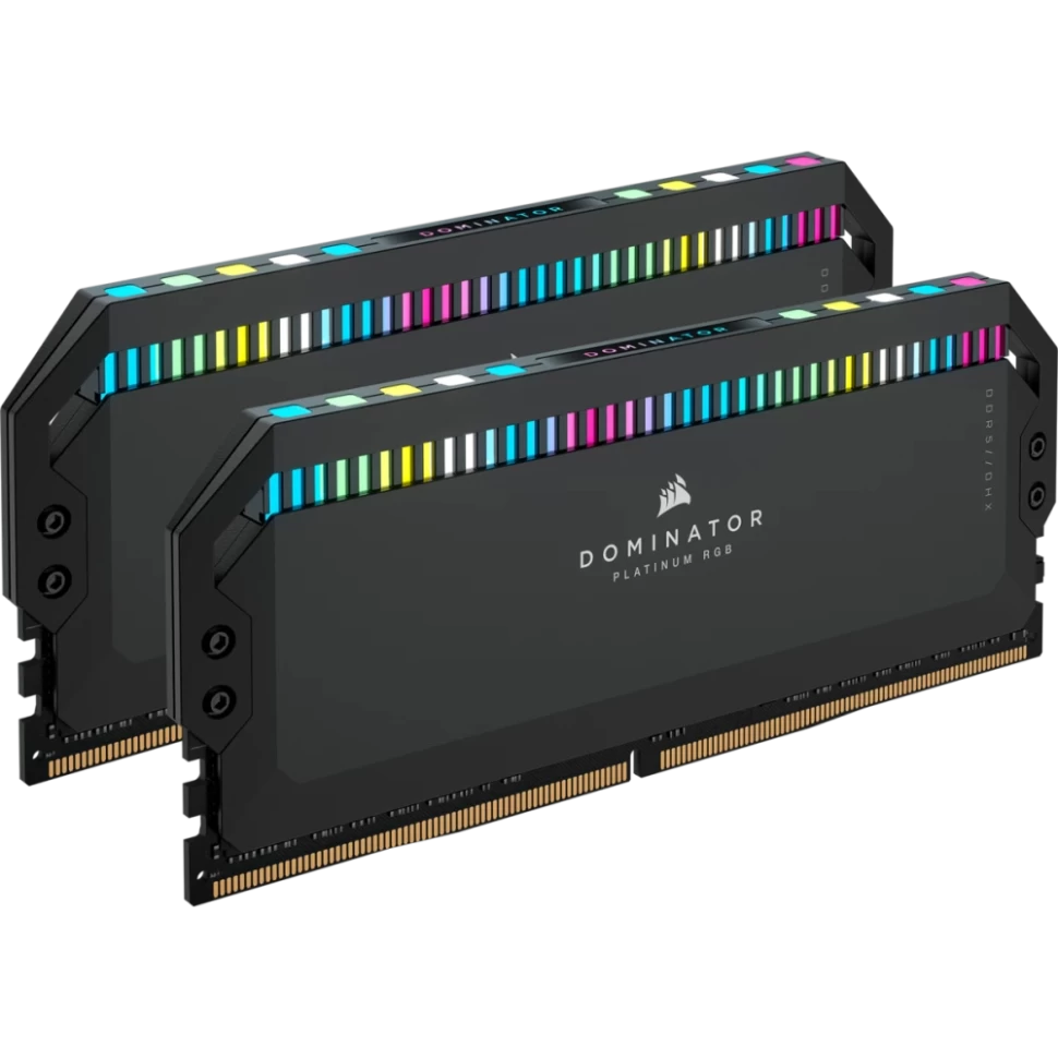 Оперативная память 32 Gb 6000 MHz CORSAIR DOMINATOR PLATINUM RGB Black (CMT32GX5M2X6000C36)