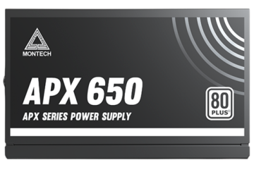 Блок питания Montech 650W APX Black (XWYA11-650W)