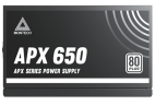 Блок питания Montech 650W APX Black (XWYA11-650W)