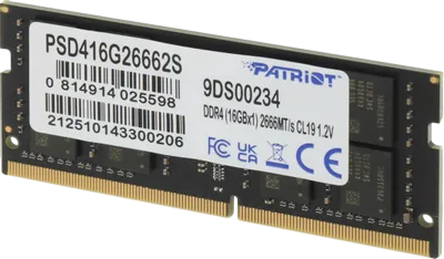 Оперативная память 16 Gb 2666 MHz PATRIOT SL (PSD416G26662S)